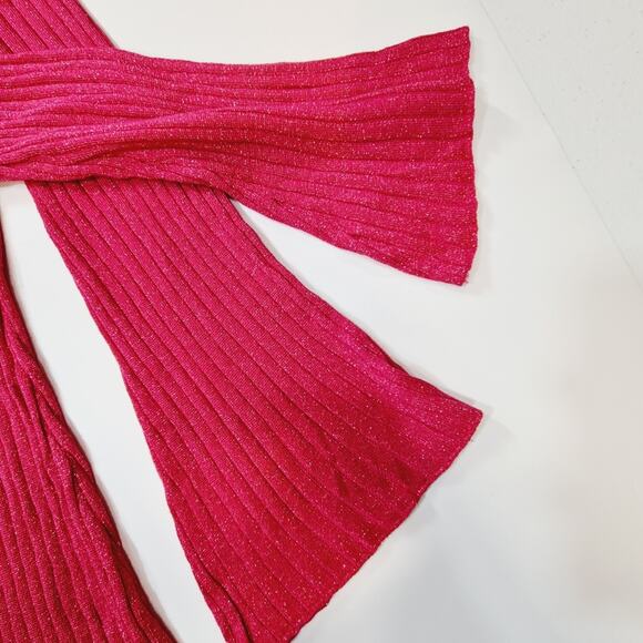 MORE TO COME Meira Mini Dress in Pink Metallic Medium - Picture 5 of 11